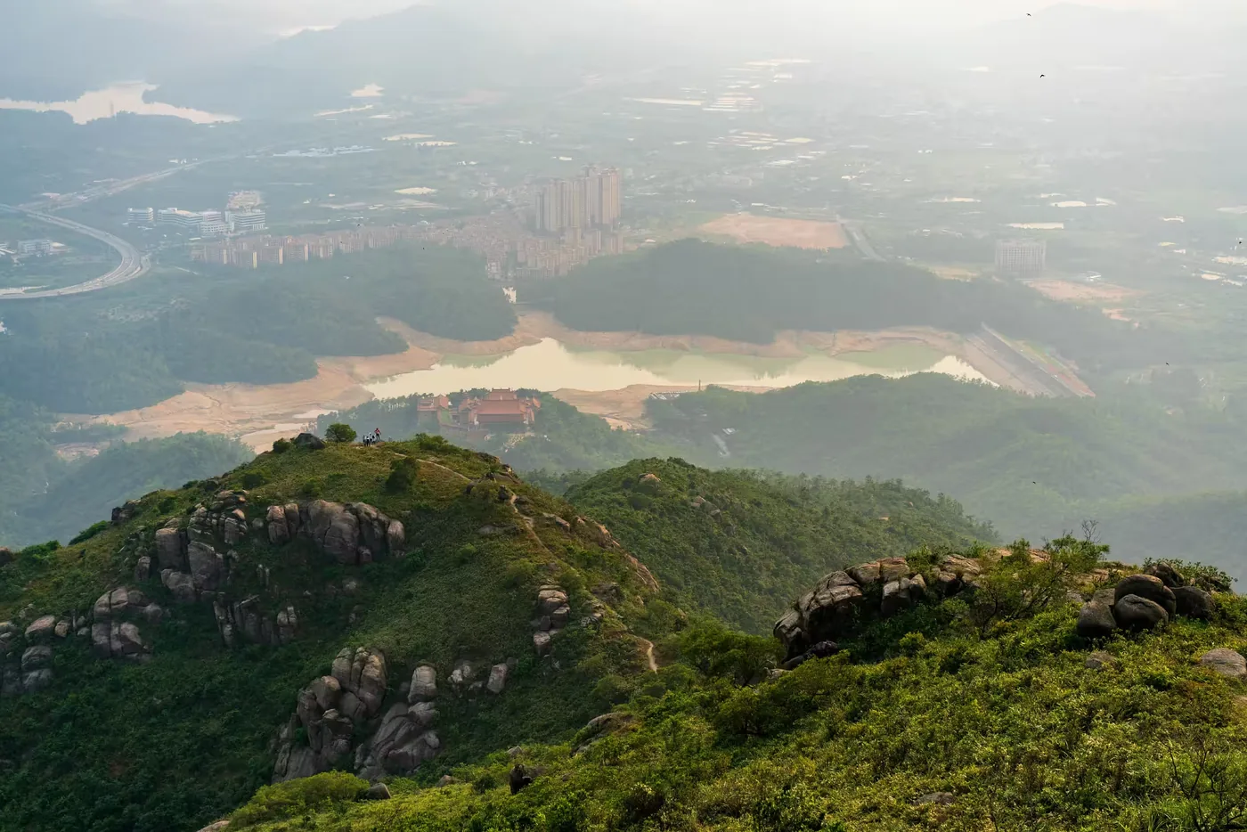黄杨山实景图片