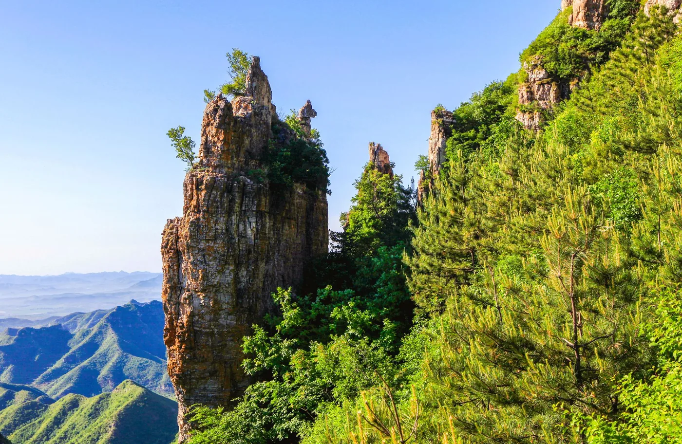 清风岭实景图片
