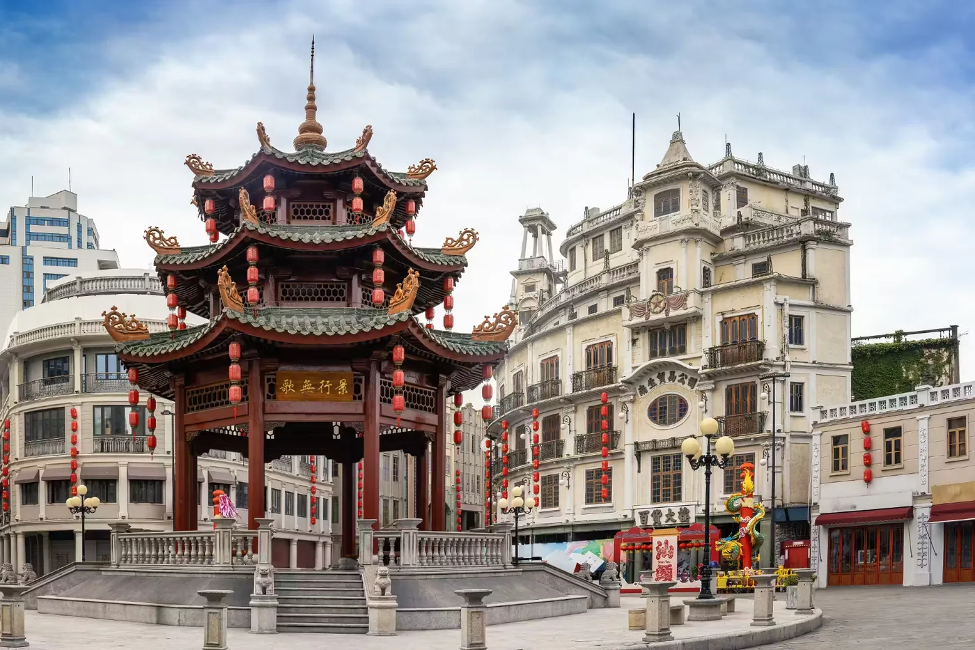 汕头小公园风景图片