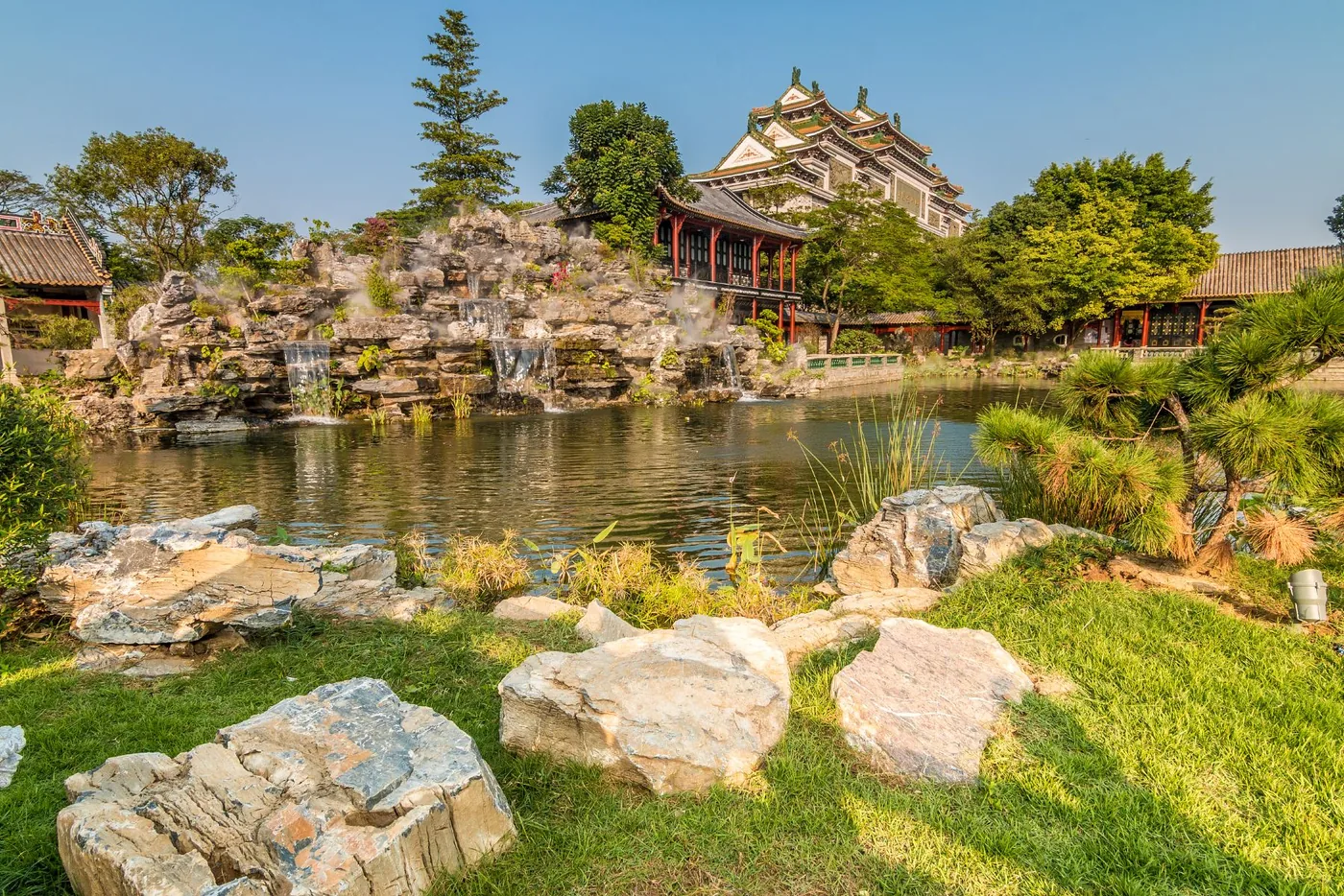 顺峰山公园风景图片