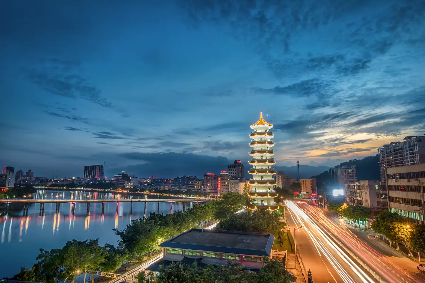 恩平歇马举人村风景图片