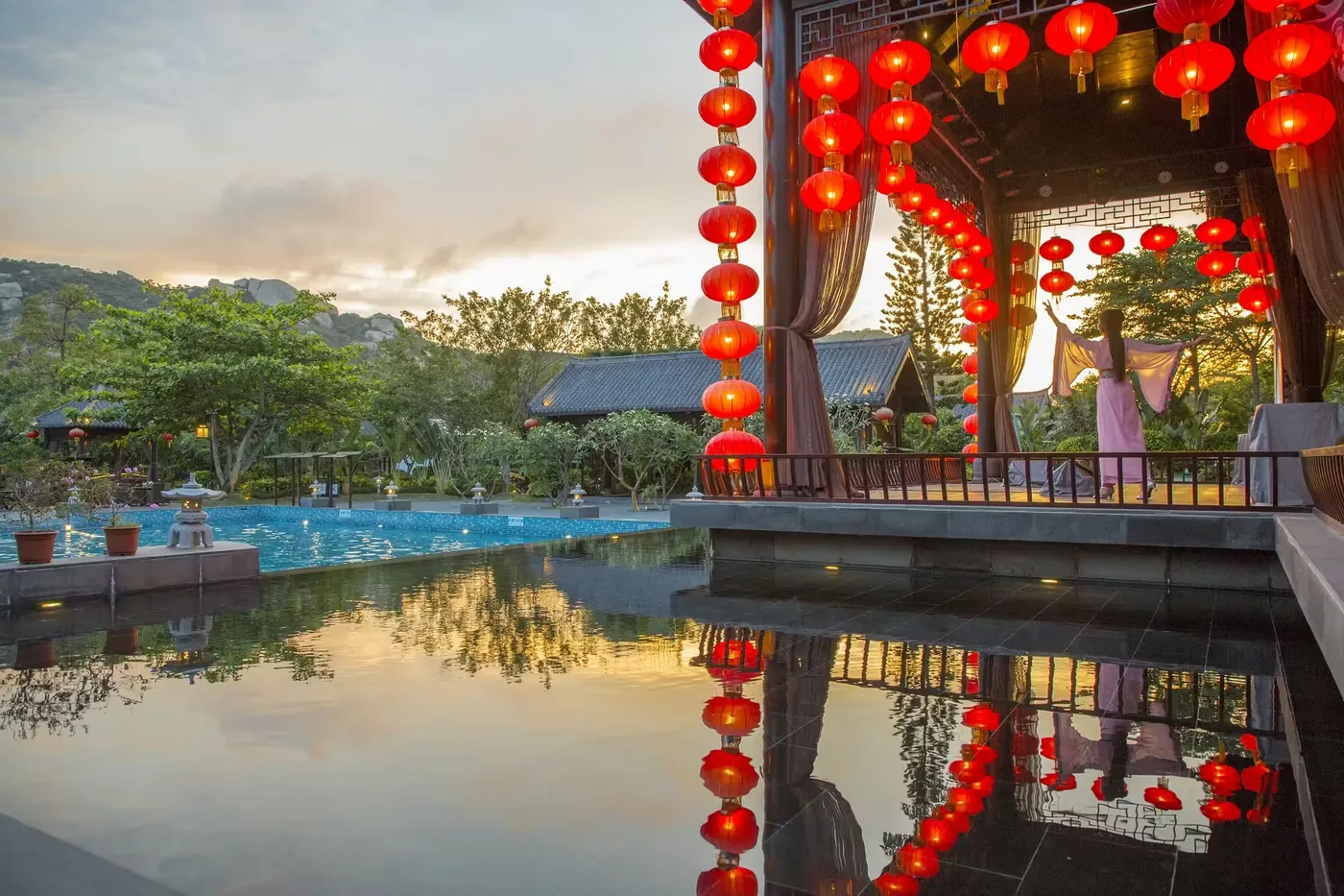 御水古温泉风景图片