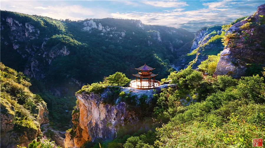 龙潭大峡谷实景图片