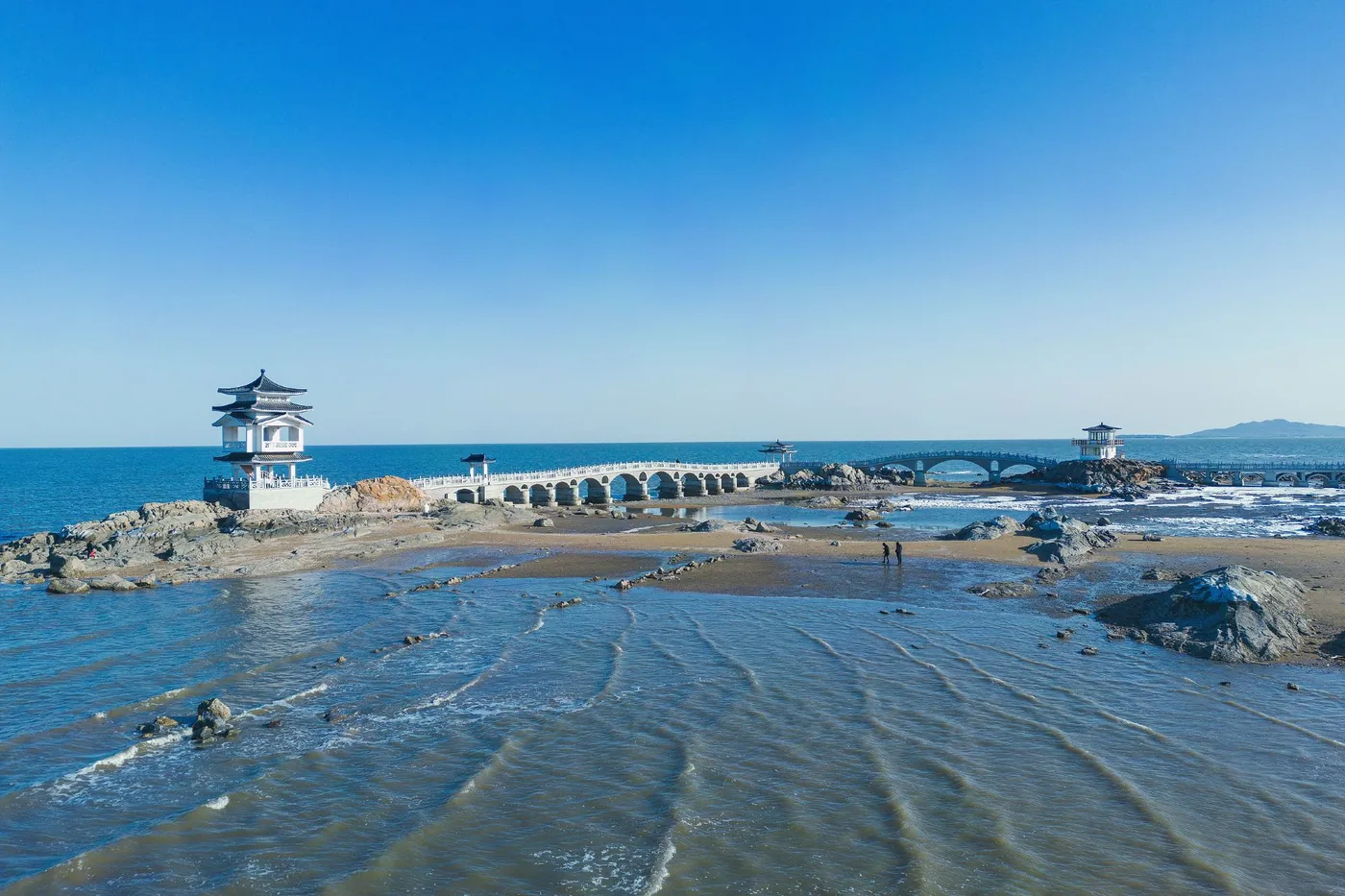 兴城海滨浴场实景图片