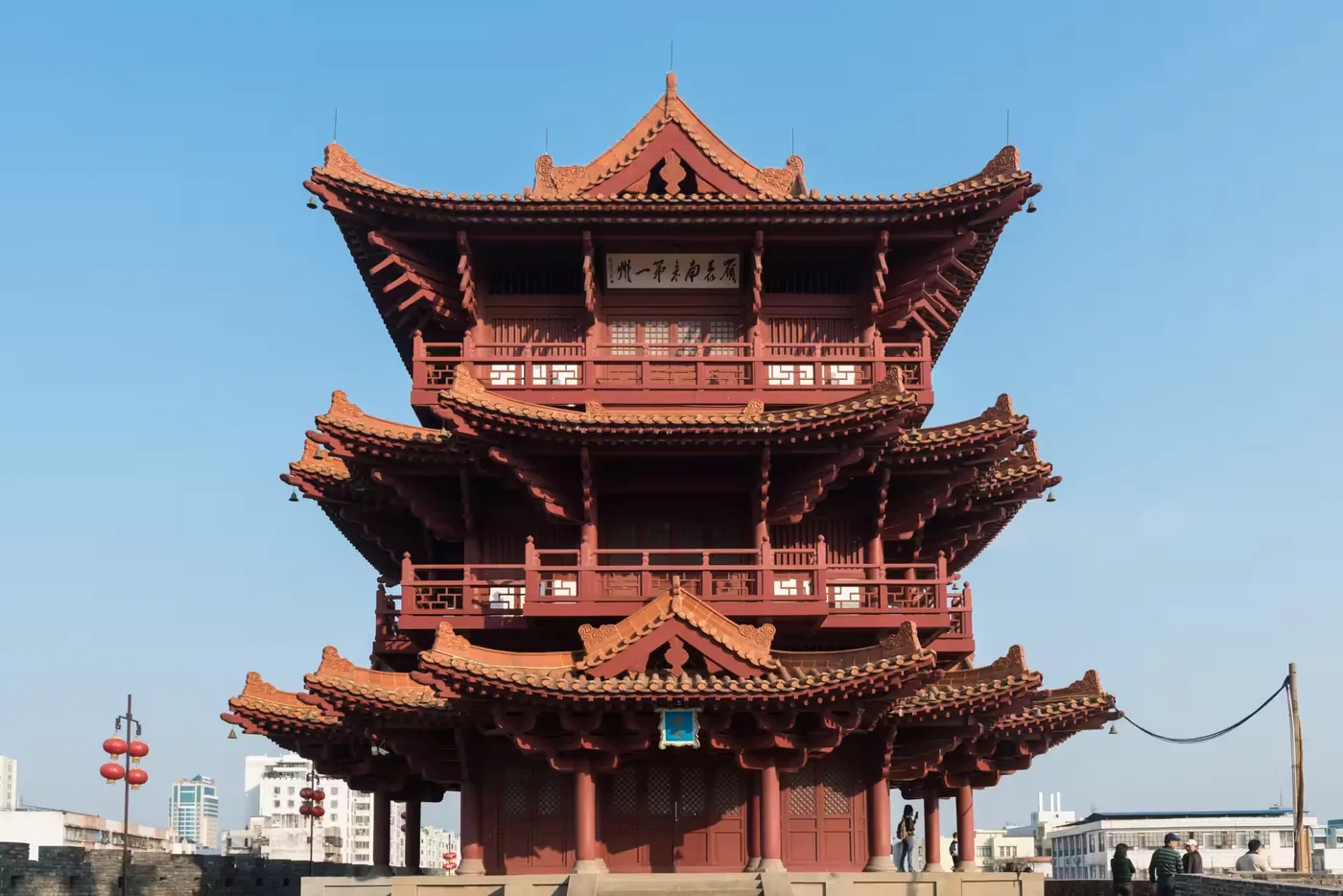 肇庆披云楼实景图片