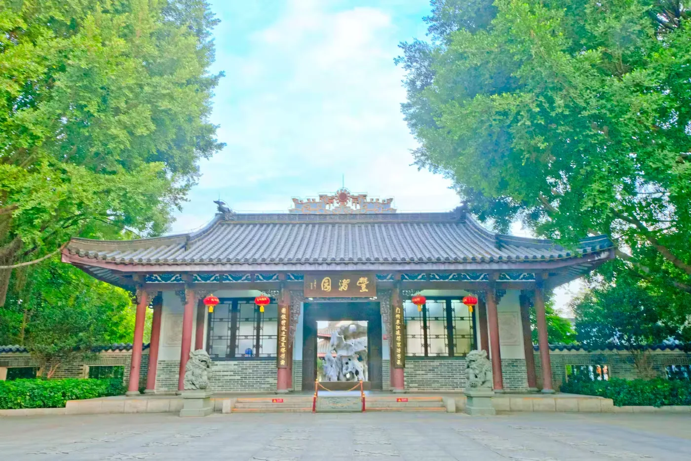 丰渚园实景图片