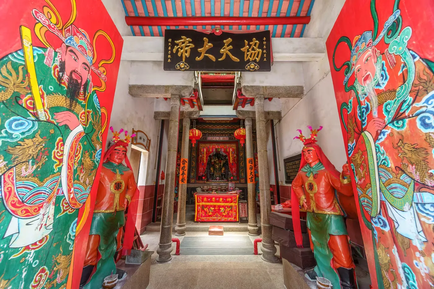 平海古城实景图片