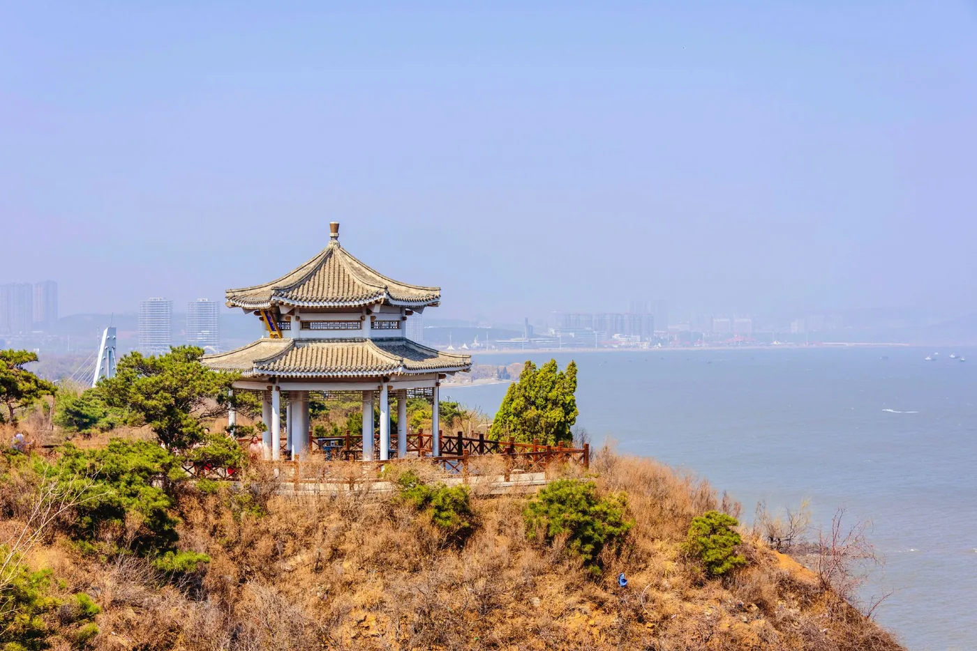 望海寺实景图片