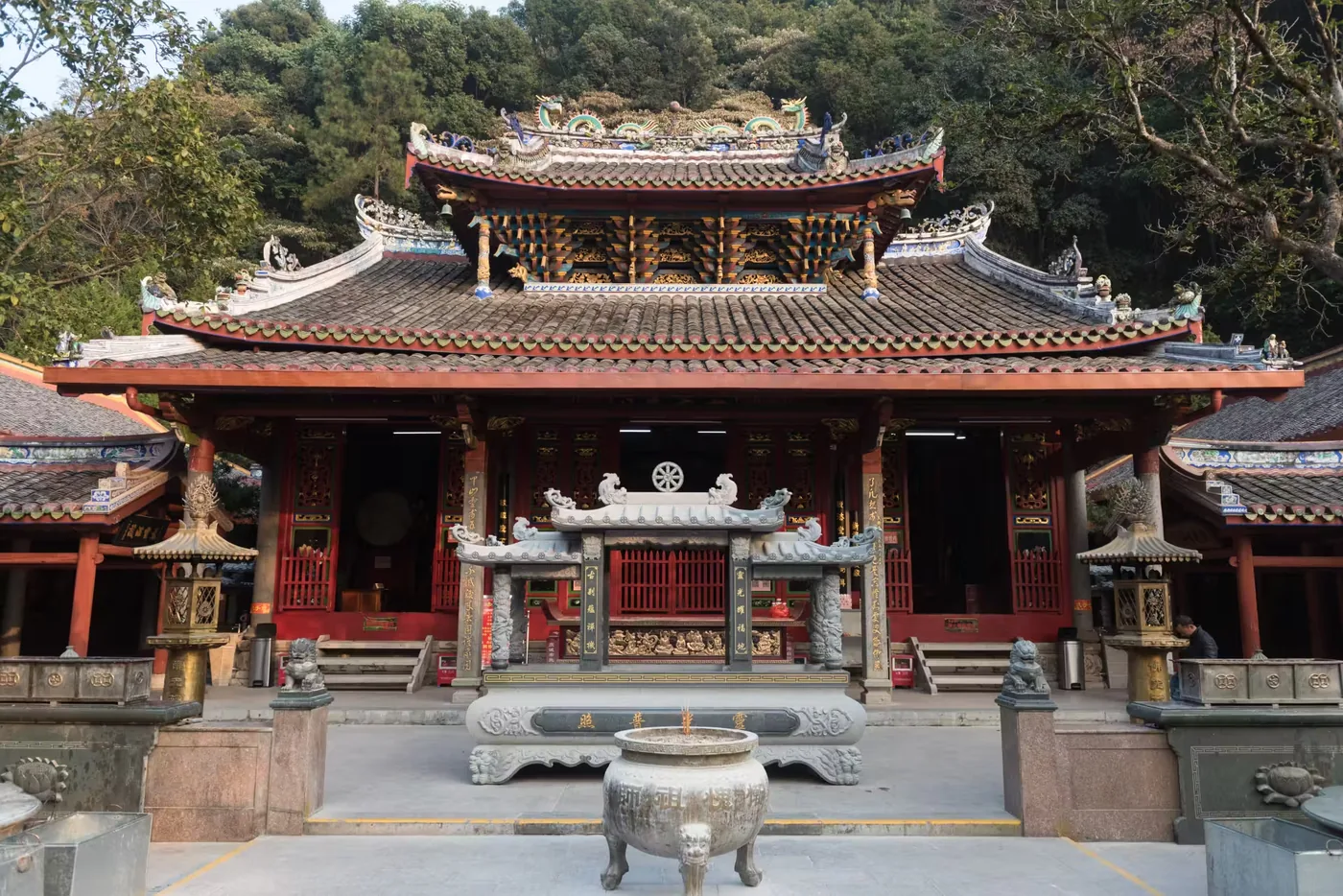 灵光寺实景图片