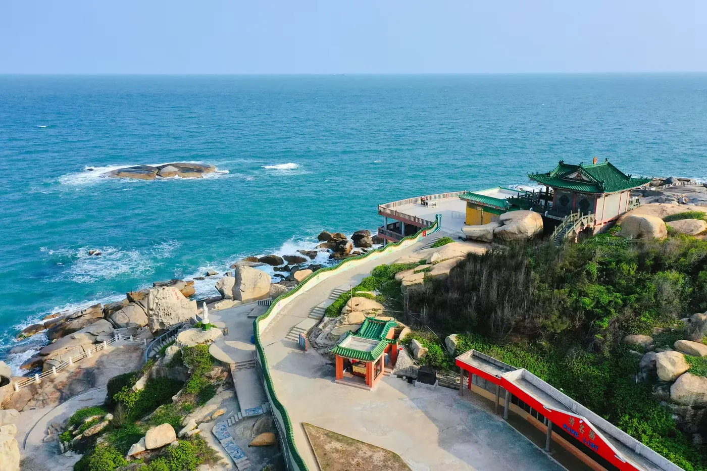 遮浪南海观世音景区实景图片