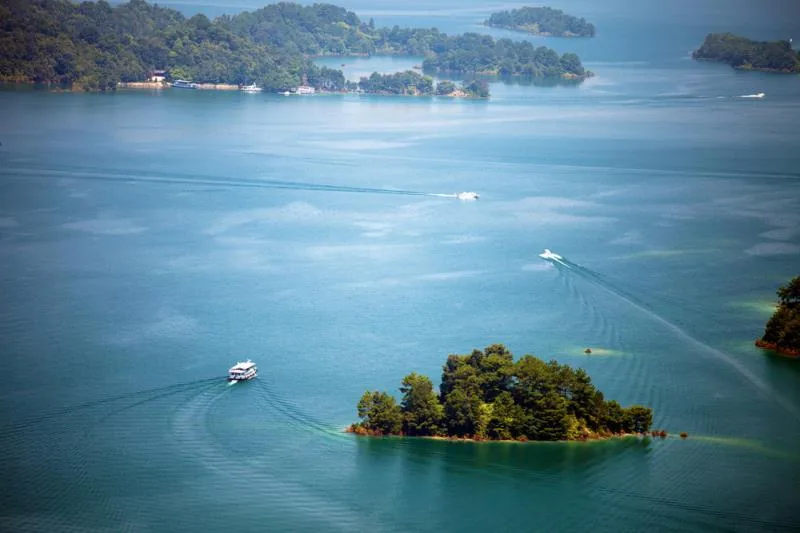 万绿湖风景图片