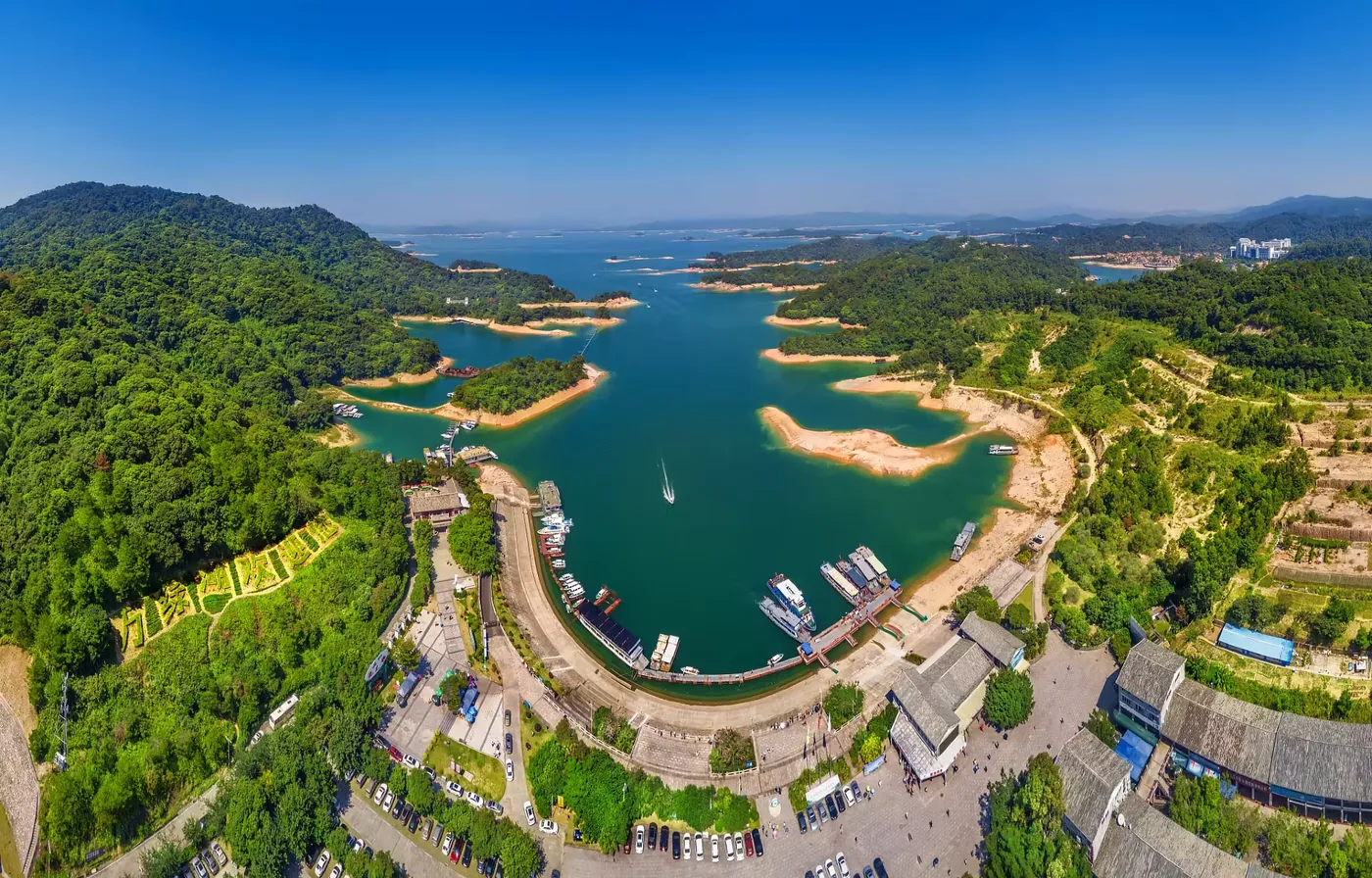 万绿湖风景图片