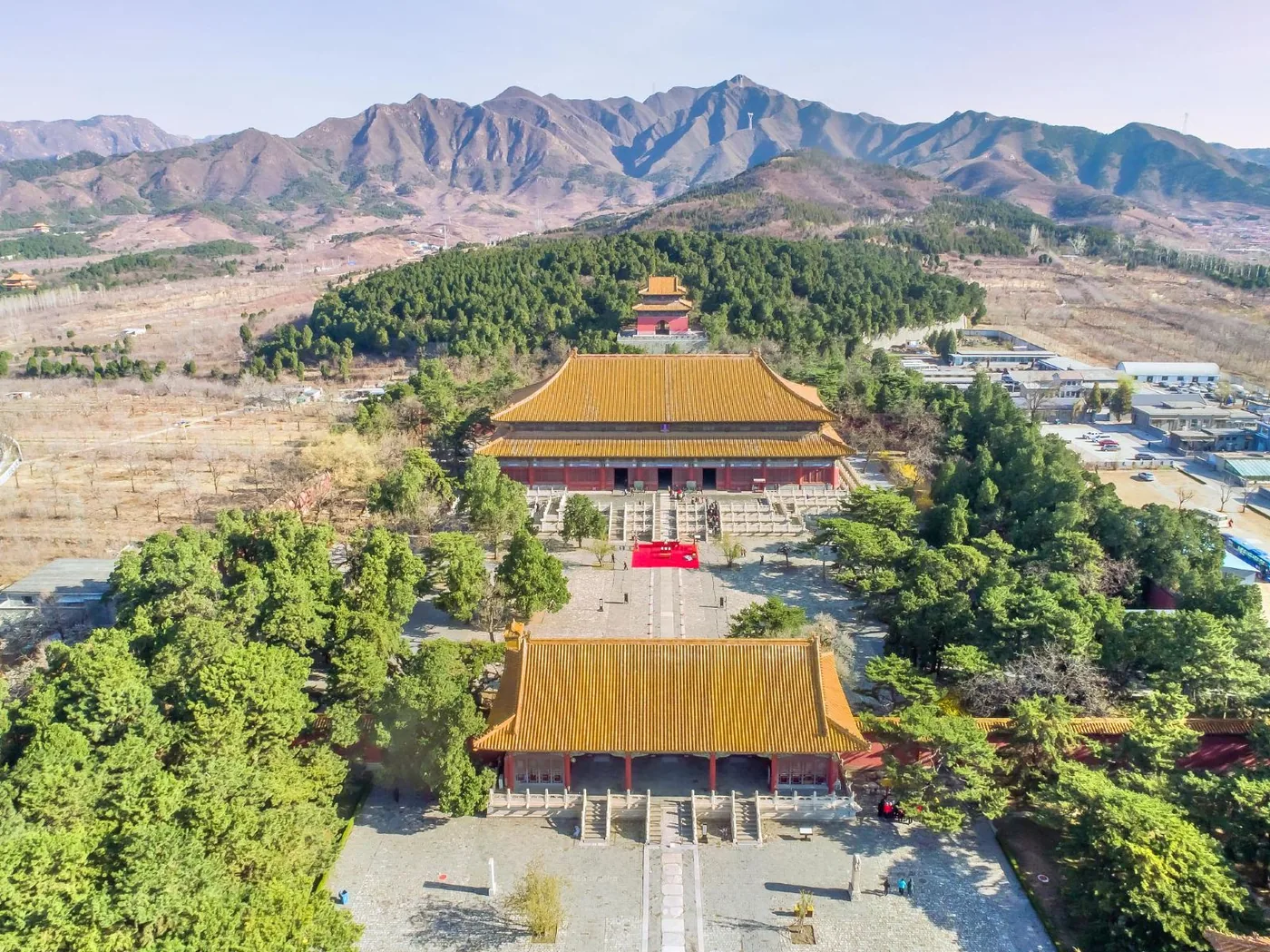 明十三陵风景图片