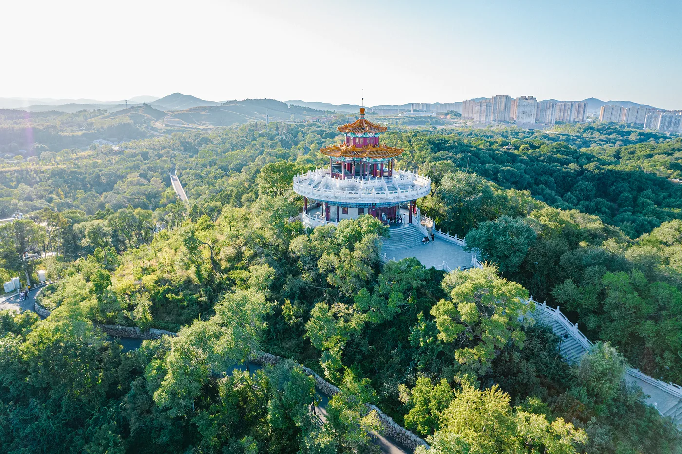北山公园实景图片