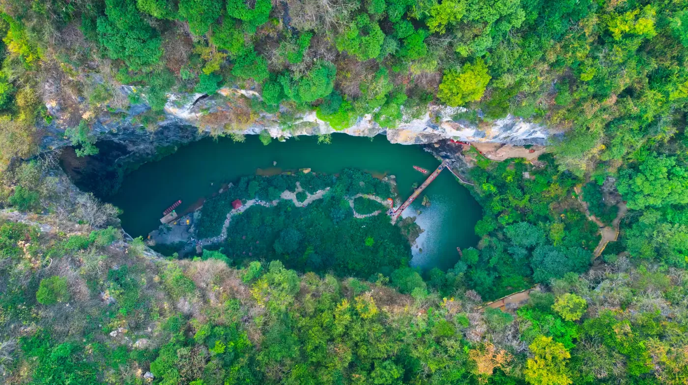 洞天仙境风景图片