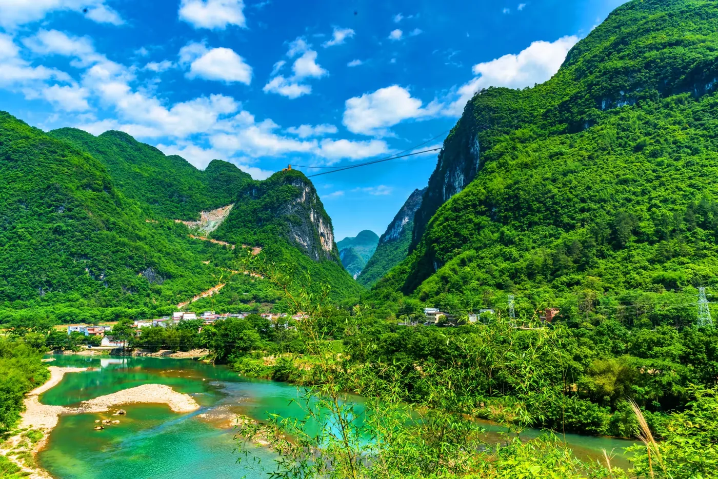神峰关生态旅游度假区实景图片