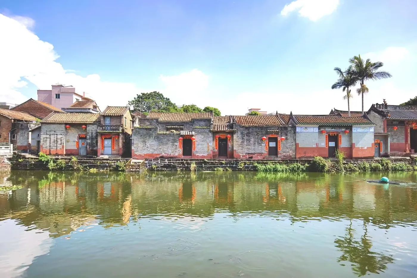 南社明清古村落风景图片