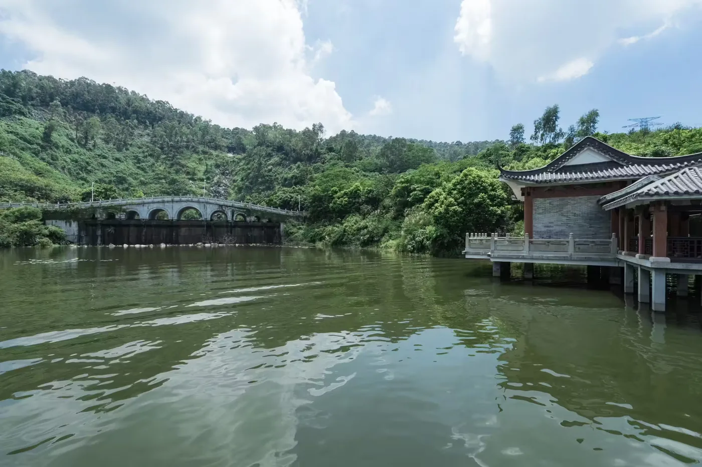 水濂山森林公园风景图片