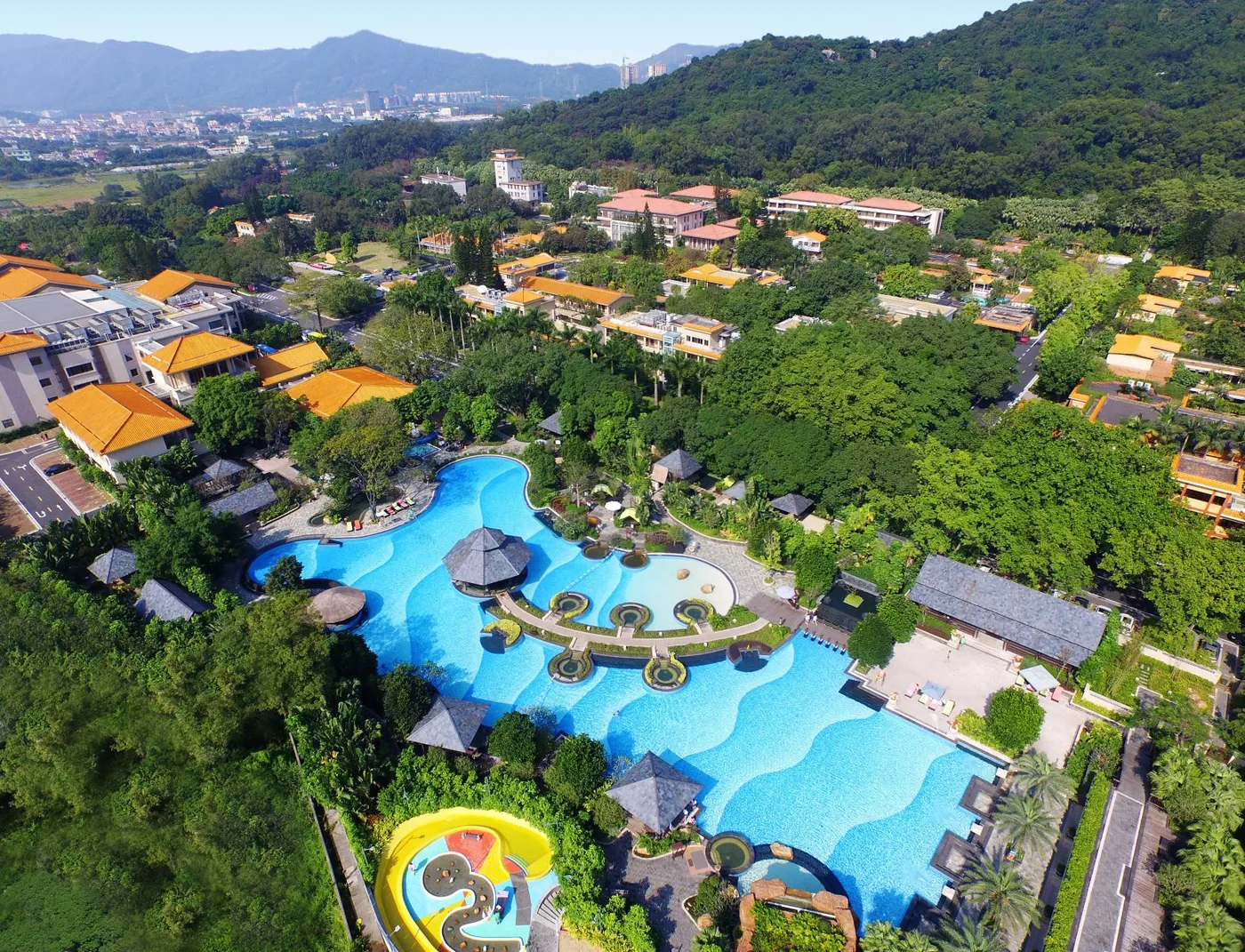 中山温泉风景图片