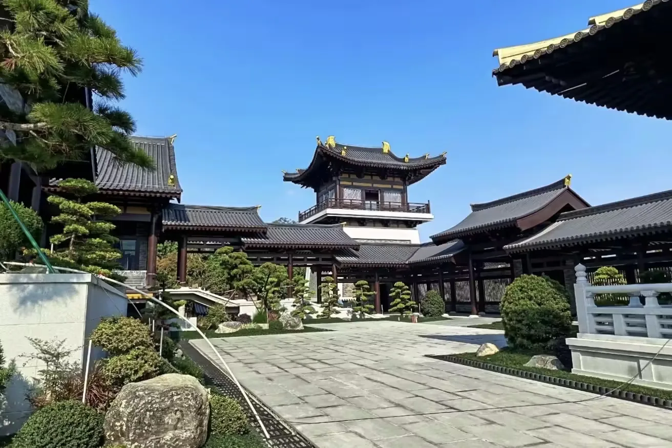 古香林寺实景图片