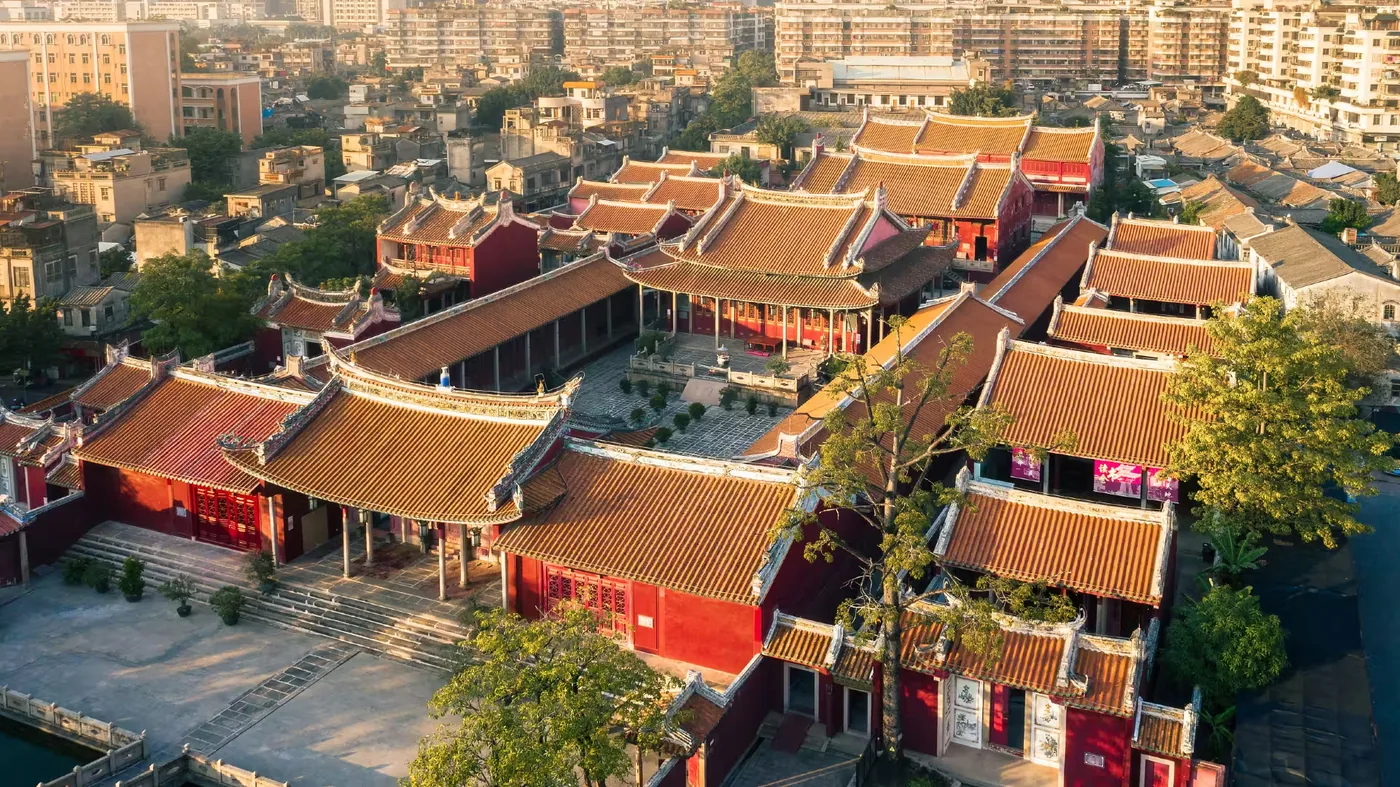 揭阳学宫实景图片