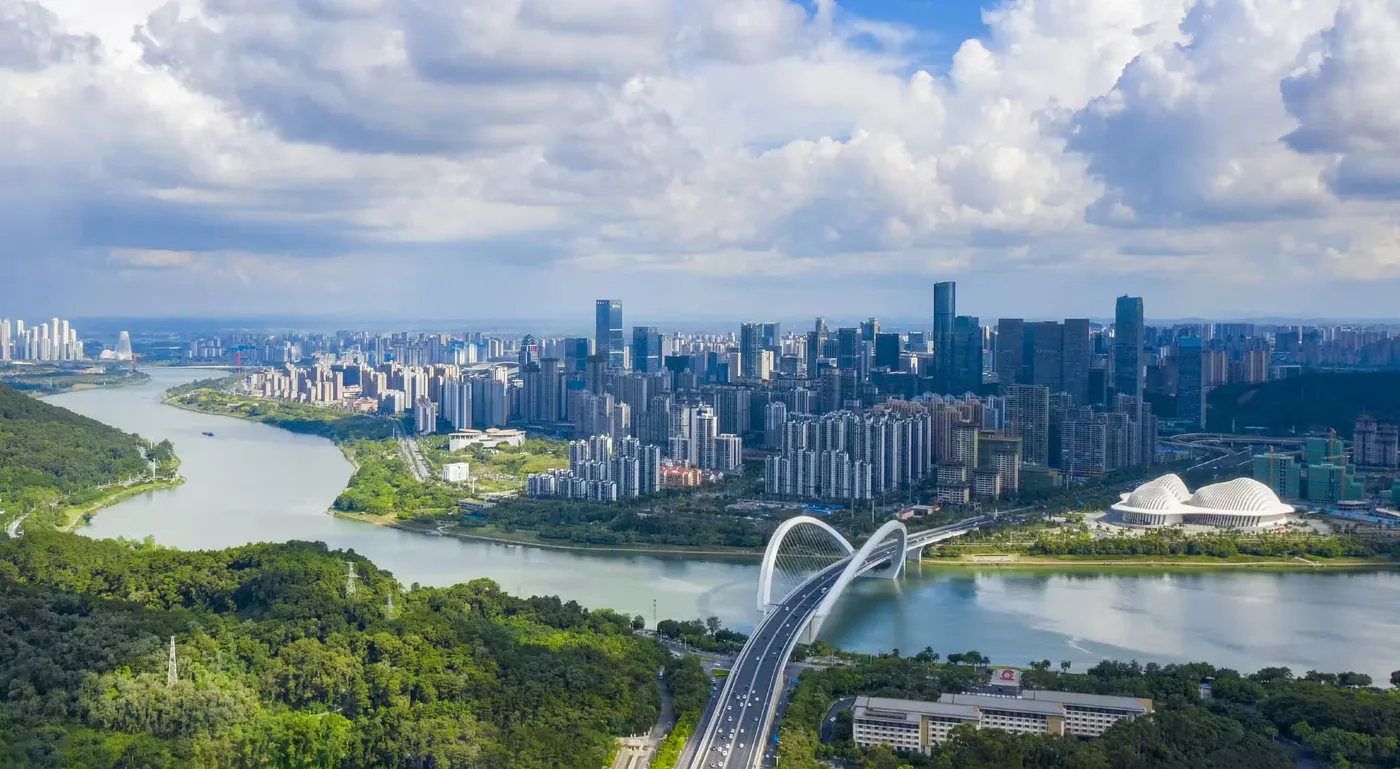 青秀山风景区风景图片