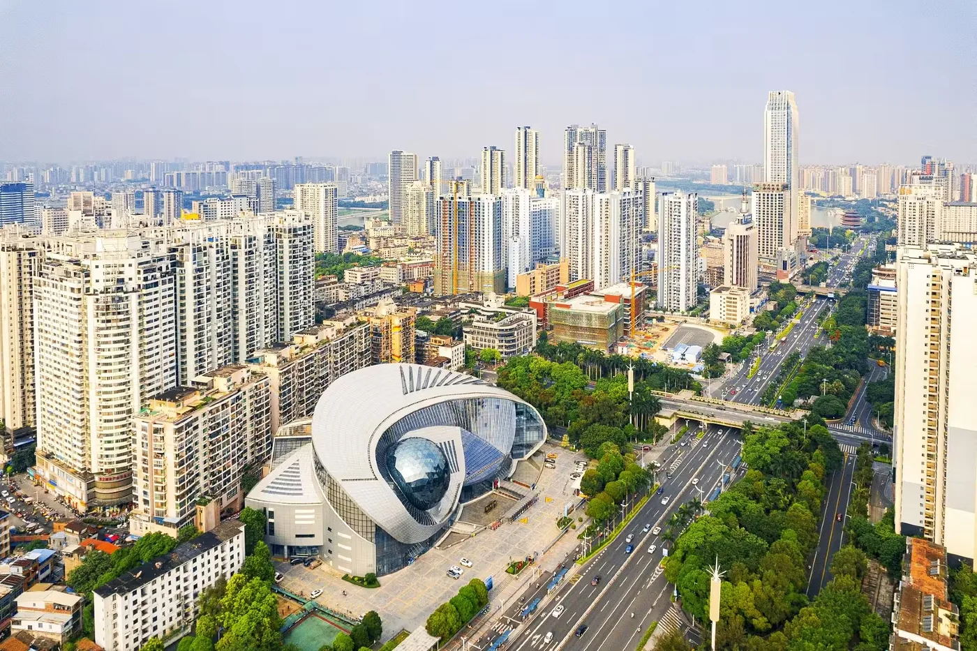 广西科技馆实景图片