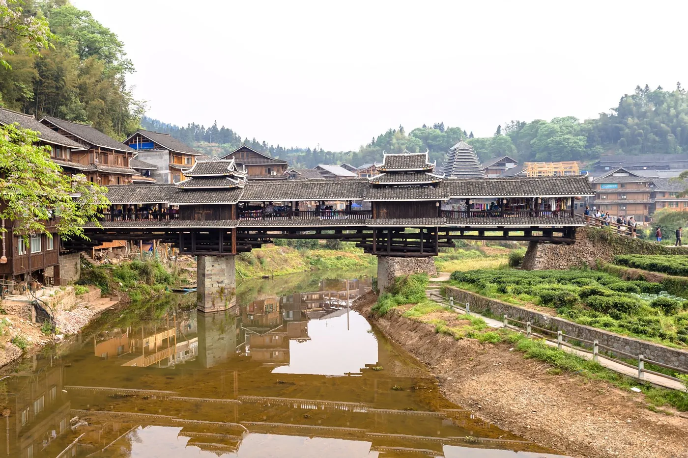 程阳八寨风景图片