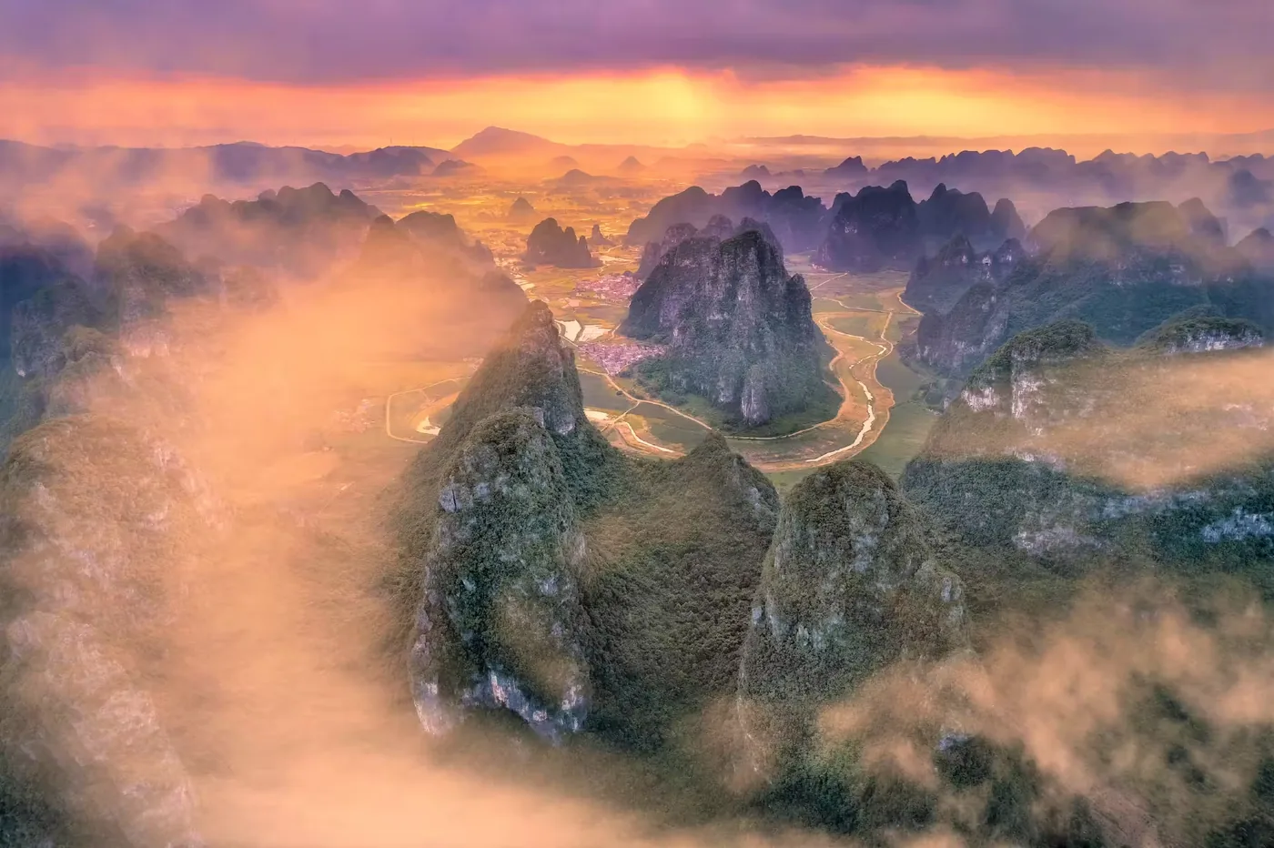 鱼峰山公园实景图片