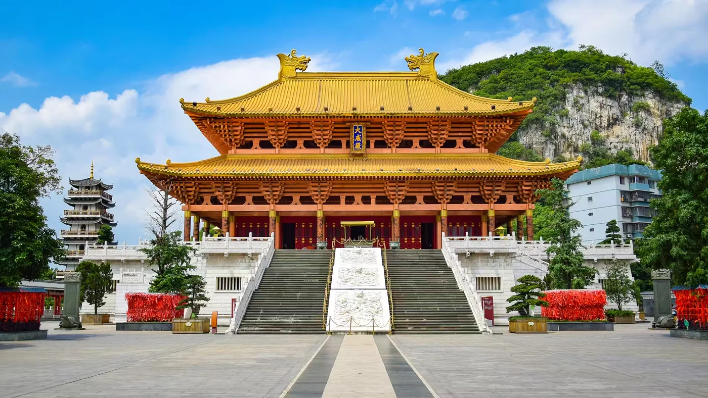 柳州文庙实景图片