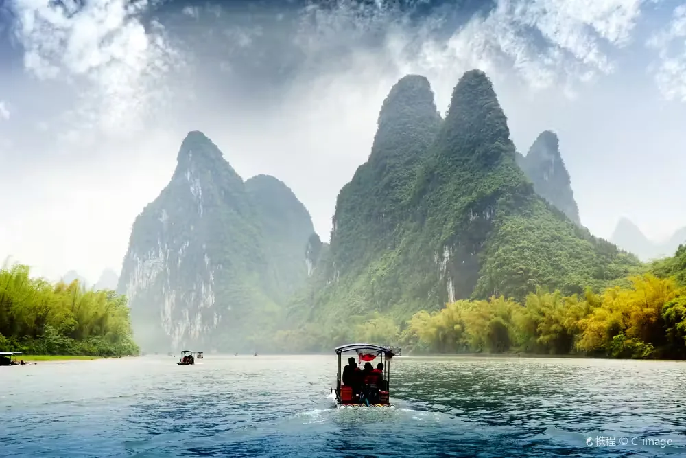 十里画廊风景图片