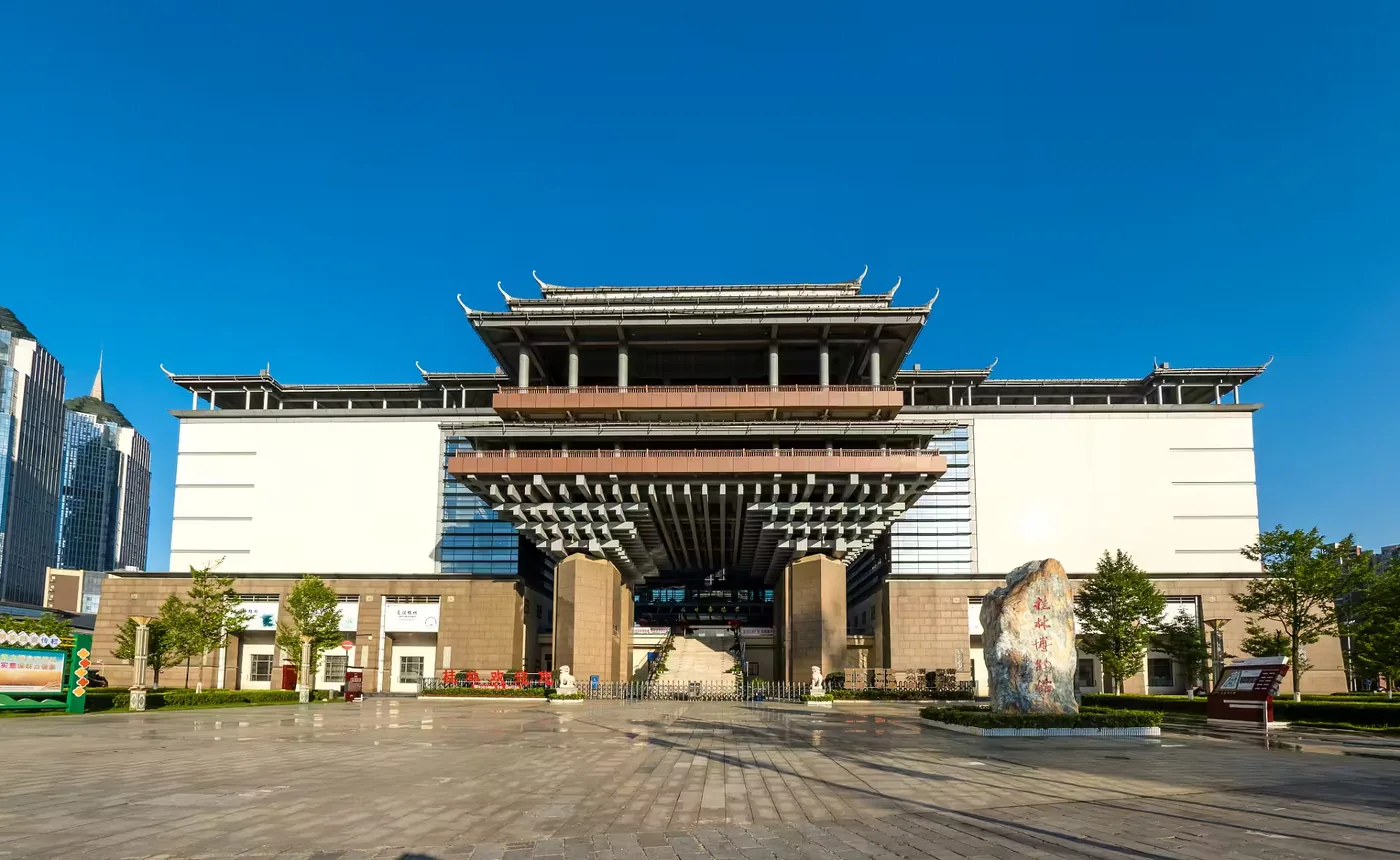 桂林博物馆实景图片