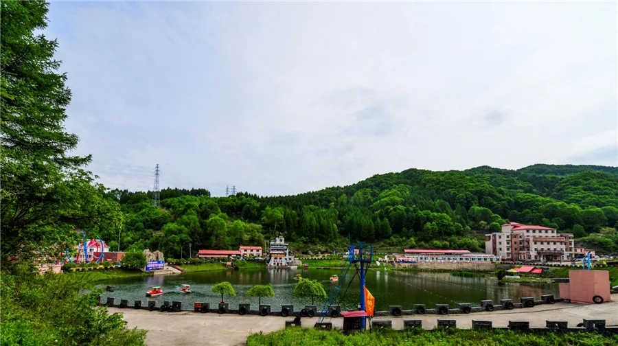 千叶湖风景区实景图片
