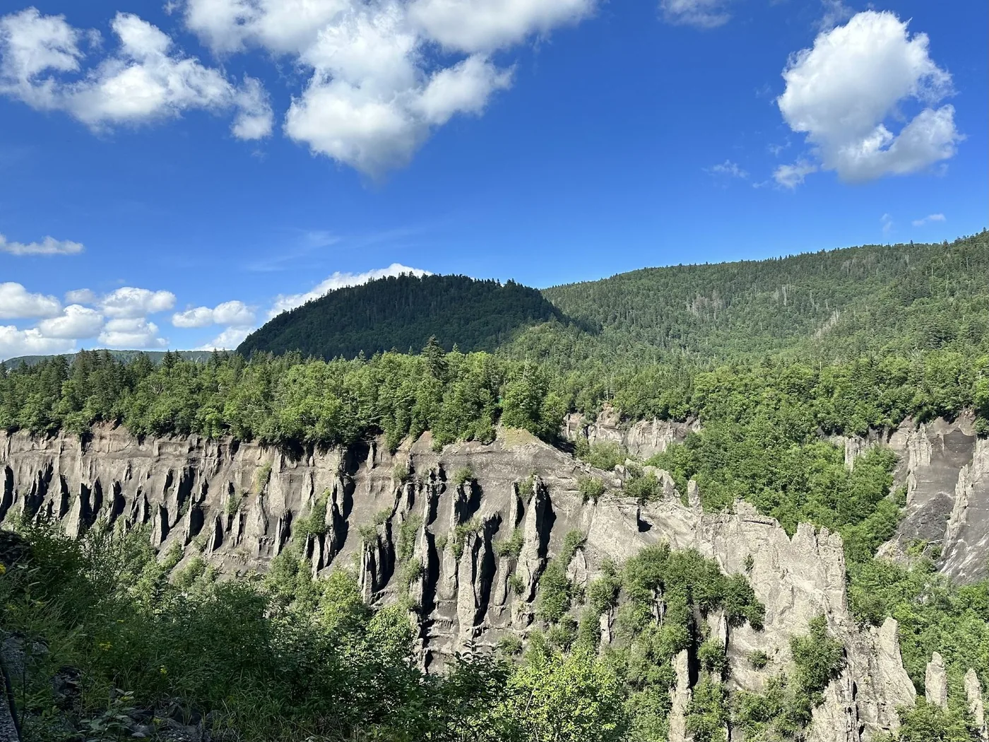 鸭绿江大峡谷实景图片