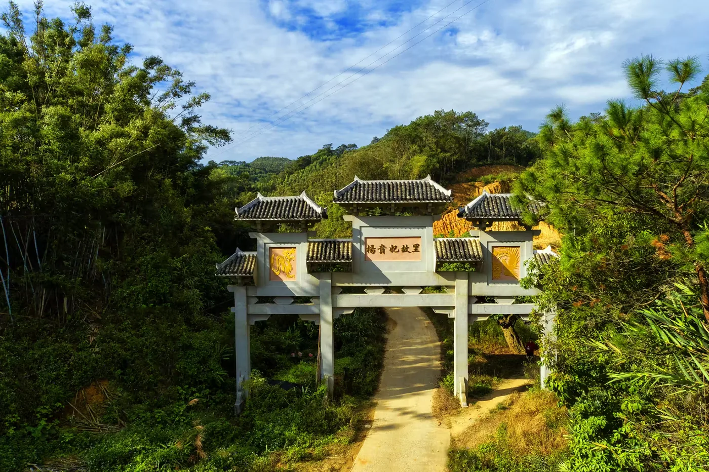 杨贵妃故居实景图片