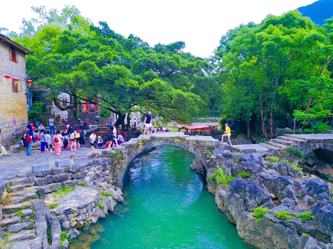 黄姚古镇风景图片