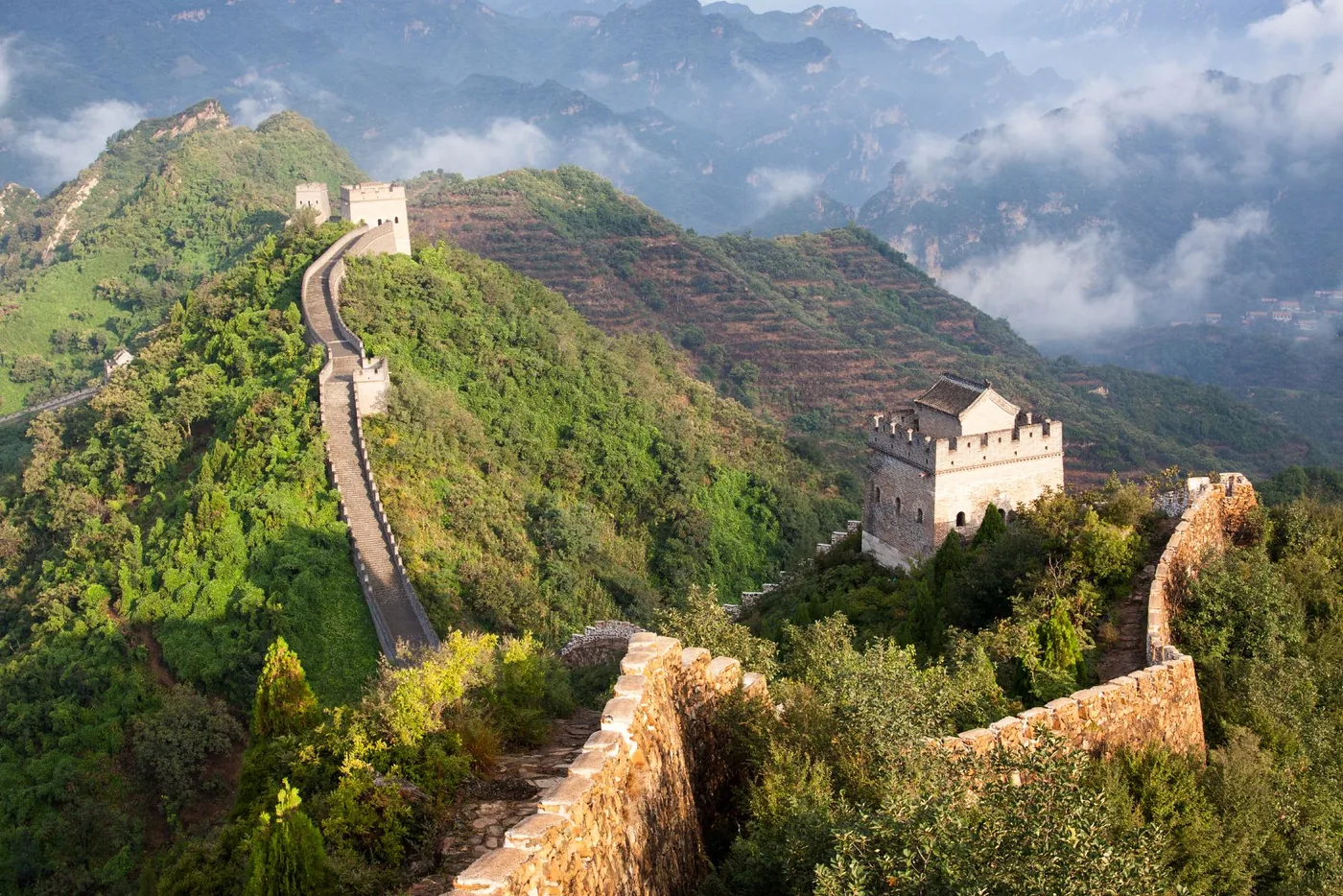 黄崖关长城风景图片