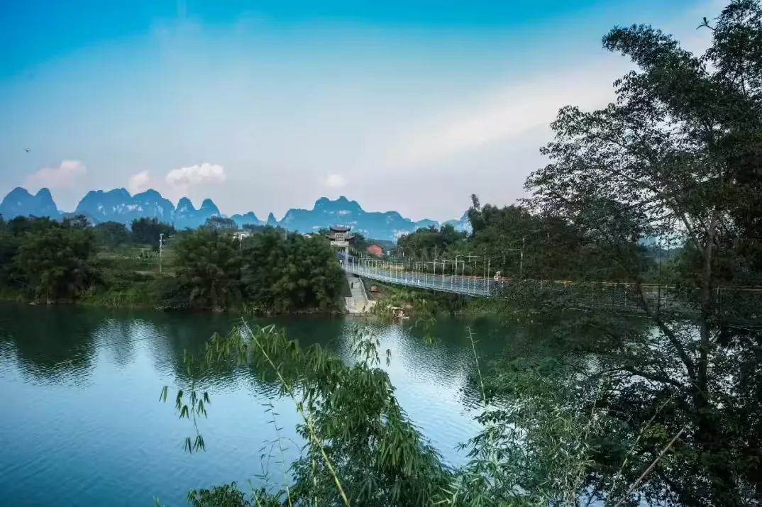 怀远古镇实景图片