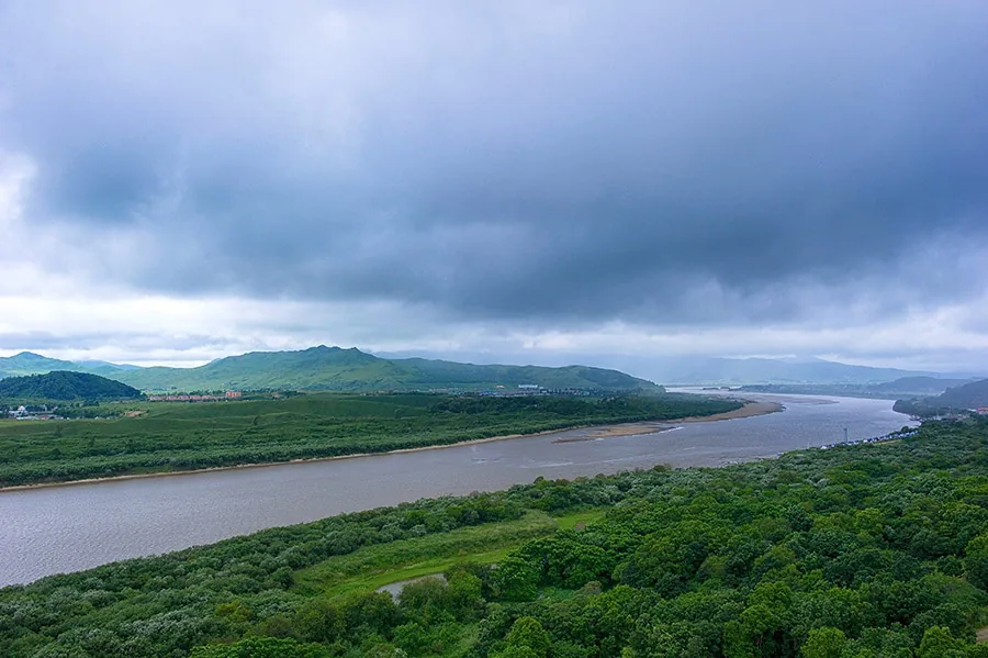 防川风景区实景图片