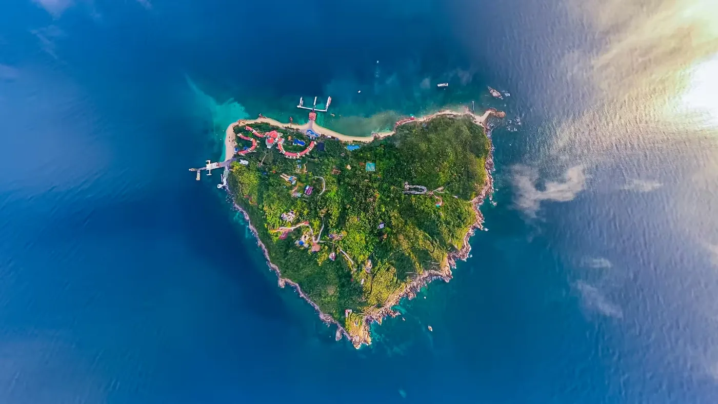 蜈支洲岛风景图片
