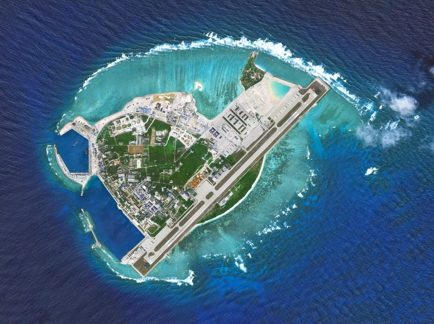 永兴岛风景图片