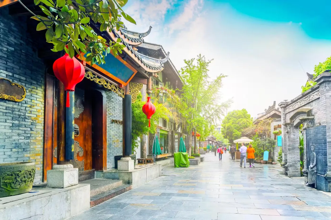 大熊猫繁育研究基地风景图片