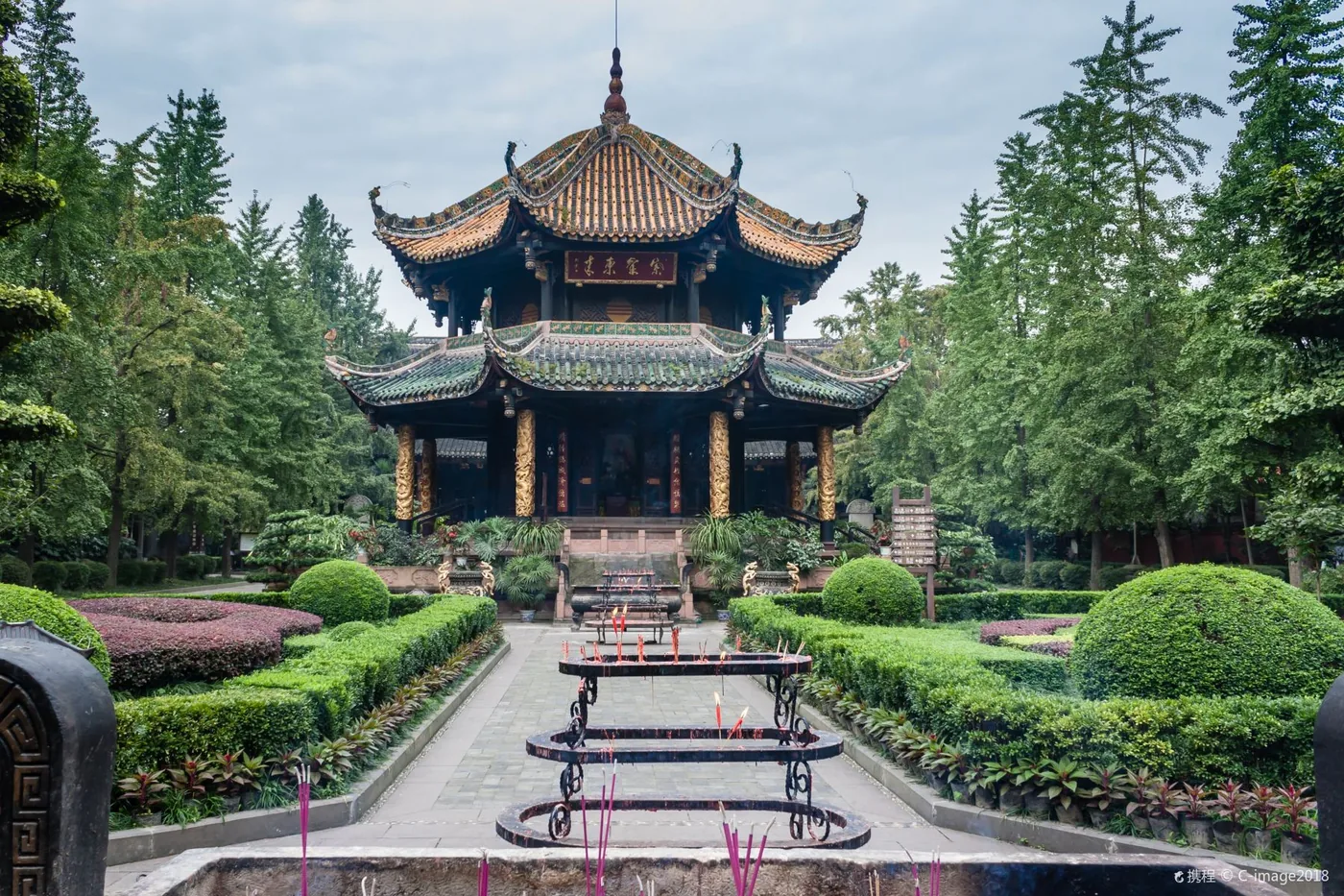 武侯祠风景图片