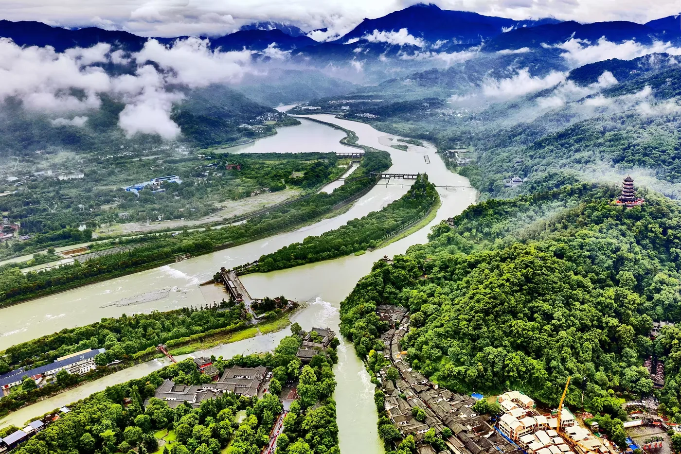 青城山风景图片