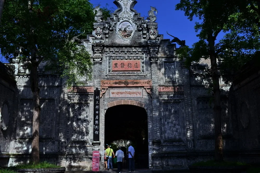 安仁古镇风景图片