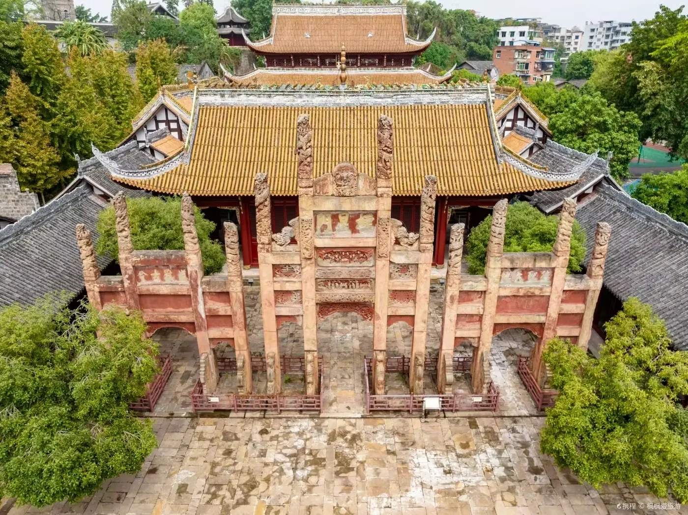 富顺文庙大成殿实景图片