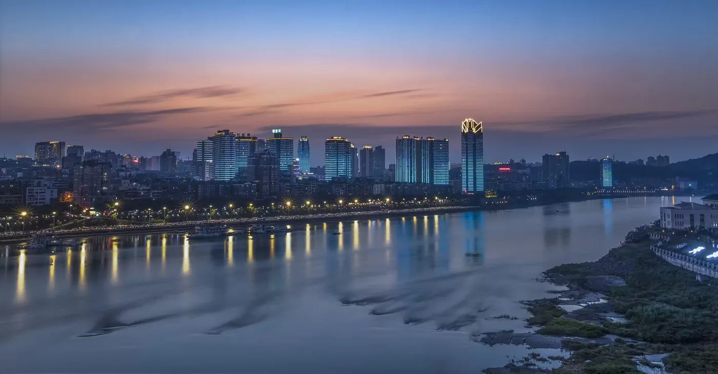 张坝桂圆林风景图片