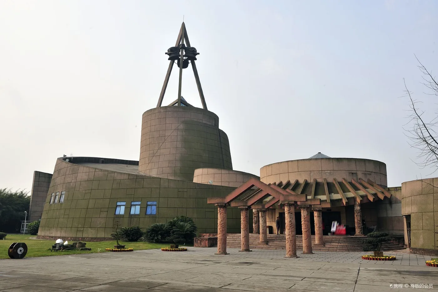 三星堆博物馆风景图片