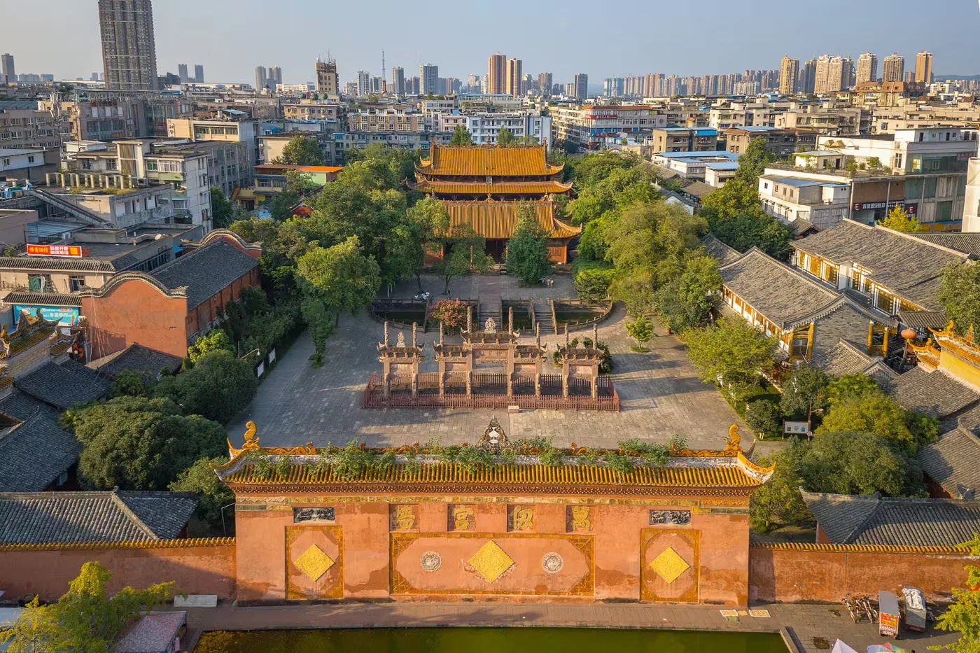 三星堆之后，德阳文庙适合短走收尾