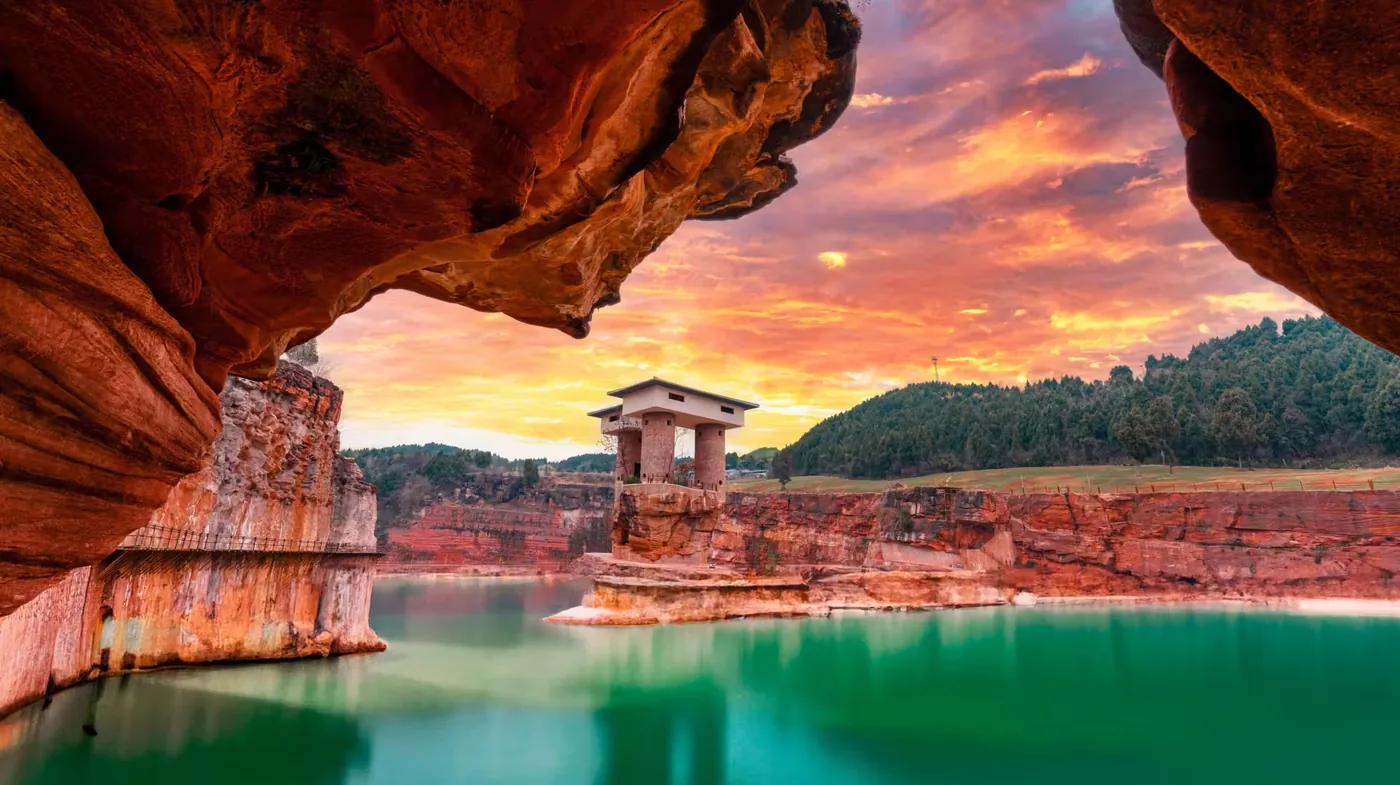 黄继光纪念馆风景图片